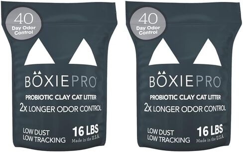 Boxie® Glo™ Natural Attractions™ 30 Day Odor Control UV Cat Litter, 28lb Clumping Clay Kitty Litter in Kuwait