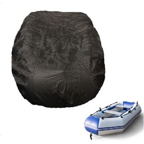 J&C Waterproof Inflatable Boat Cover UV resistant Dinghy Covers Fits for 7 to 17 Ft 7 8 9 10 11 12 13 14 15 16 17 feet Rubber Boat Protector (330 x 94 x 46 cm /10.8 x 3 x 1.5 ft)