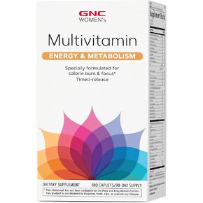 GNC Women's | Women's Multi Energy & Metabolism | 180 Count