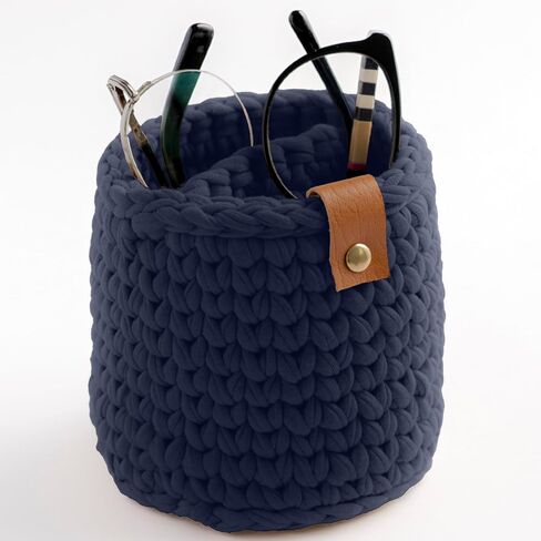 2 in 1 Yarn Eyeglass Holder Stand - Glasses Holder for Nightstand with 2 sections-Use it as an eye glass holder for desk-Always find your eyeglasses, eyeglasses strap in this Glasses Holder Stand in Saudi Arabia
