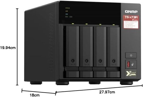 QNAP TS-873A-8G 8 خليج ناس | أداء عالي، منفذان بسرعة 2.5 جيجابت، وفتحتان PCIe Gen3 in Kuwait