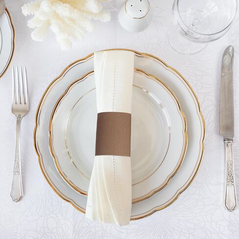 Burgundy Napkin Bands, Paper Napkin Rings Self Adhesive,Silverware Wraps Bands,Table Setup Wedding Event Party Supply,200 Pcs/Burgundy,NB-200-10Burgundy in Saudi Arabia