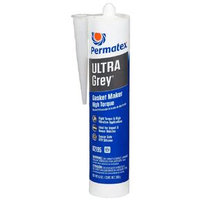 Permatex 85084-6PK صانع حشيات السيليكون RTV الصلبة ذات عزم الدوران العالي، 9.5 أونصة. علبة PowerBead (عبوة من 6 قطع)