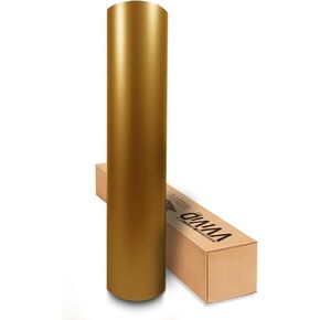 لفافة فينيل للسيارة من VViViViViViD باللون الذهبي غير اللامع مقاس 60 بوصة × 3 أقدام مع إصدار هوائي 3MIL-VViViD8 in Kuwait