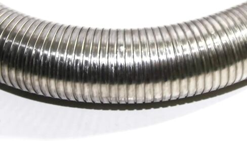 2.125" 2 1/8" ID x 18" Length Universal Exhaust Flex Pipe 1.5' Feet (FP_UN_2125MS) in Kuwait