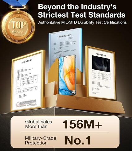 واقي شاشة UltraGlass Unbreak TOP 9H+ لهاتف Samsung Galaxy S24 Ultra [مقاوم للكسر من الدرجة العسكرية وأطول متانة] واقي شاشة S24 زجاج مقوى للغاية، عبوتين [شفاف] in Kuwait
