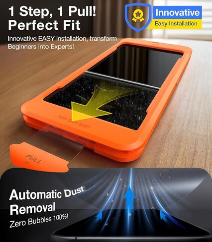 واقي شاشة UltraGlass Unbreak TOP 9H+ لهاتف Samsung Galaxy S24 Ultra [مقاوم للكسر من الدرجة العسكرية وأطول متانة] واقي شاشة S24 زجاج مقوى للغاية، عبوتين [شفاف] in Kuwait