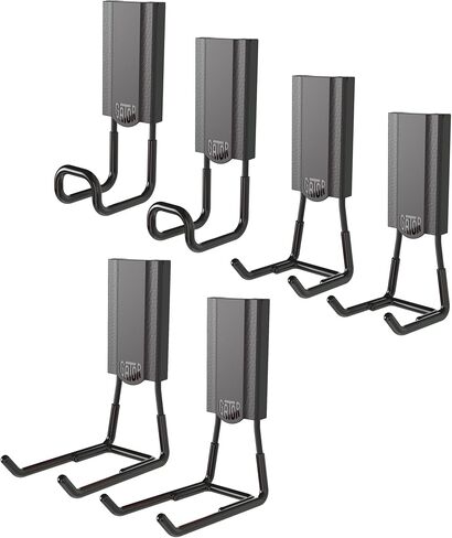 Open Storage Hook: 4-Pack, The Ultimate Workshop & Garage Storage Systems, Heavy Duty Magnetic Hooks, Sturdy Tool Storage Solutions, 25lb Hold, For All Steel Surfaces (2.5" & 4" Hooks) in Saudi Arabia