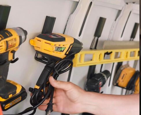 Open Storage Hook: 4-Pack, The Ultimate Workshop & Garage Storage Systems, Heavy Duty Magnetic Hooks, Sturdy Tool Storage Solutions, 25lb Hold, For All Steel Surfaces (2.5" & 4" Hooks) in Saudi Arabia