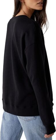 Velvet by Graham & Spencer Women's Abbot Organic Fleece Sweatshirt in Saudi Arabia