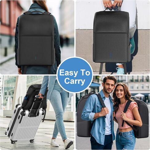 Backpack for PS5/ Slim/ Pro Console, Full Protection PS5 Carrying Case Travel Bag, Large Capacity PS5 Storage Bag for Dual Controllers, PS Portal, Laptop, Game Cards, PS5 Backpack with 3 Cable Pouch in Saudi Arabia