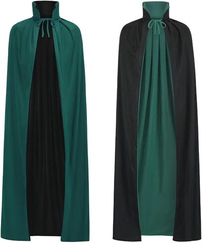 زي HAPNBCELE ذو الرأس القابل للعكس للبالغين من العصور الوسطى لمصاصي الدماء الشيطان لحفلات الهالوين وعيد الميلاد التنكرية in Kuwait