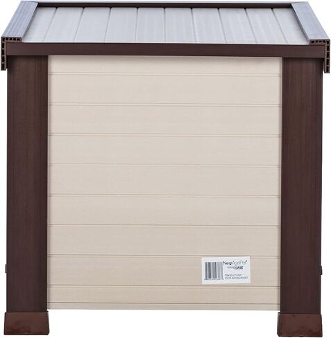 ECOFLEX Albany Extra Large Outdoor Feral Cat House for Multiple Cats with Quick & Easy Assembly, 2 Vinyl Door Flaps Included, Moisture and Odor Resistant in Saudi Arabia
