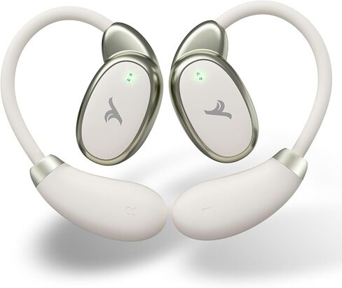 Open Ear Earbuds True Wireless Earbuds,Up to 32H Playtime,Bluetooth 5.4,Open ear headphones Ultra Comfort,Ergonomic Ear Hook,Touch Control,IPX4 Waterproof,15*11mm Oval-shaped Speakers,Over Ear Earbuds in Saudi Arabia