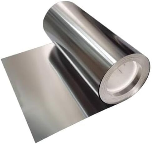Bilaida 304 Stainless Steel Foil Roll，0.2mm x 400mm x 1M Polished Finish Metal Strip Plate Sheet for Crafts, Electronic Equipment in Saudi Arabia