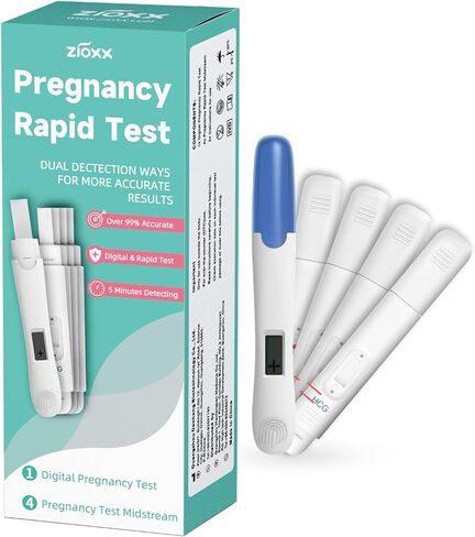 Kangzhou One Step hCG Pregnancy Test Midstream Value Pack of 5 Counts in Saudi Arabia