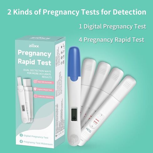 Kangzhou One Step hCG Pregnancy Test Midstream Value Pack of 5 Counts in Saudi Arabia
