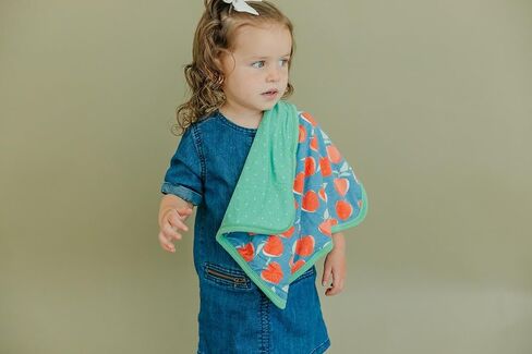 مجموعة بطانية أمان للأطفال من كوبر بيرل مكونة من قطعتين - حجم محمول لتهدئة النفس أثناء التنقل، بطانيات أطفال مثالية للأولاد والبنات، فائقة النعومة وجاهزة للهدايا - ساندي in Kuwait