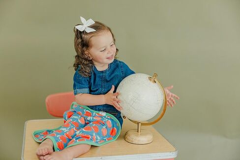 مجموعة بطانية أمان للأطفال من كوبر بيرل مكونة من قطعتين - حجم محمول لتهدئة النفس أثناء التنقل، بطانيات أطفال مثالية للأولاد والبنات، فائقة النعومة وجاهزة للهدايا - ساندي in Kuwait