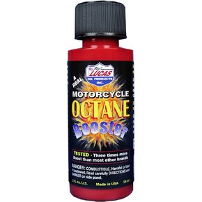 Lucas Oil 10725 Motorcycle Octane Booster, 2 oz (4)