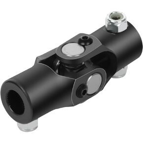CCIYU Steering joints U-Joint Shaft Black 5/8"-36 Spline X 3/4" DD