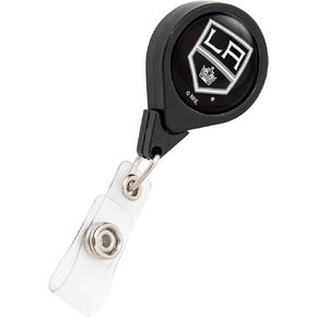 Los Angeles Kings LA NHL Team Retractable Badge Holder Ticket Clip Reel ID