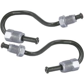 Qiilu Brake Line Brake Pipe copper 2PCS Rear Brake Line Left and Right 1K0611763E 1K0611763F Replacement for A3 Convertible