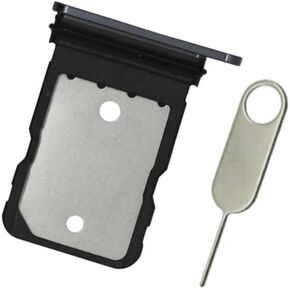 Replacement Single SIM Card Tray Holder for Google Pixel 7 Pro 6.7" GE2AE (Silver) (Not for Google Pixel 7)