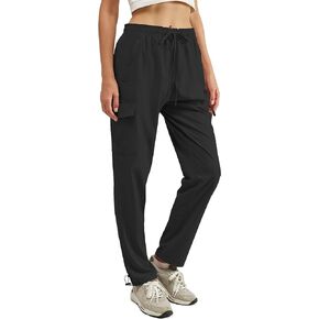Women's Hiking Pants with Pocket Quick Dry Lightweight Cargo Pants Travel Hiking Runing Pants Outdoors