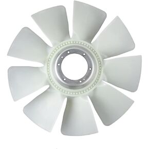 A-Premium Engine Radiator Cooling Fan Blade Compatible with Dodge Ram 2500/Ram 3500 2004-2009, Diesel, Front Side, Replace# 52028878AB