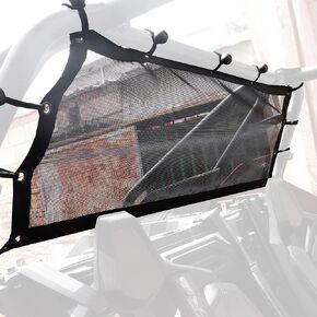 UTV RZR Rear Window Net Mesh Sunshade for 2020 2021 2022 2023 Polaris RZR PRO XP / 4 RZR PRO R Soft Rear Window Mesh Windshield, Sun UV Protection Free Airflow Beach PVC Net Screen Sun Shade