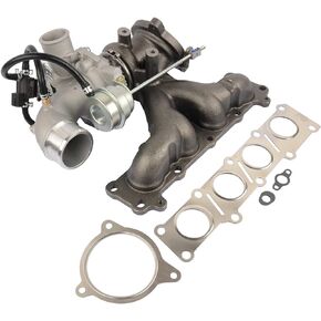 GELUOXI 53039700288 Turbo Turbocharger Replacement for Jaguar XE 2017-2018 Land Rover LR2 2013-2015 Land Rover Discovery Sport 15-17 2.0L 2.0L Turbo Charger LR045098
