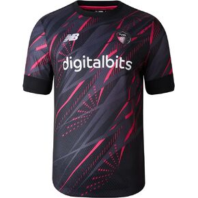New Balance Men's As Roma Short Sleeve Jersey 22