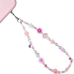 Beaded Phone Charm Constellation Phone Lanyard Wrist Strap Personalized Handmade Phone Keychain Charm