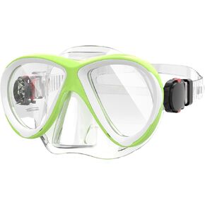 نظارات سباحة للأطفال من Findway، نظارات سباحة مضادة للتسرب للأطفال مع غطاء للأنف، نظارات سباحة للحماية من الأشعة فوق البنفسجية للأطفال من سن 4 إلى 16 عامًا للأولاد والبنات in Kuwait