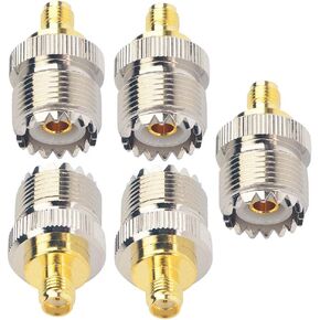 SMA Female to SO239 Adapter PL-259 Female Two Way Radio Coax UHF kits in Saudi Arabia