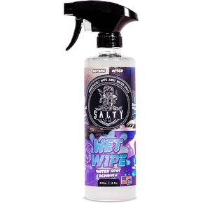 Salty Captain Water Spot Remover Spray - Hard Water Spot Remover for Cars, Boats, Jetski's, Marine Vehicles for Water Spot Free Finish Cleaner for Paint, Glass, Metal & More