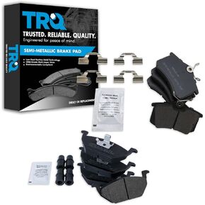 TRQ Brake Pads Compatible with 97-06 A4 00-04 A6 98-02 Beetle 97-99 Jetta 98-05 Passat