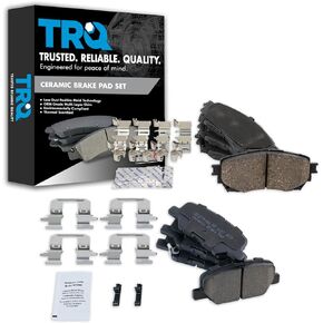 وسادات فرامل سيراميك TRQ متوافقة مع 2014-2020 مازدا 6