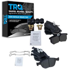 TRQ Brake Pads Compatible with 2002-2004 Ford Focus