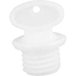 Healifty hot Water Bottle Portable stoppers Replacement Small stoppers hot Water Sack Plugs Sealing Stopper Small caps for hot Bag Sealing Plug Plastic Stopper White Water Bag Leakproof