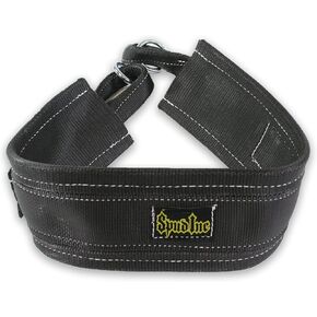 Spud Black Belt Squat Large Belt for Weight Lifting Strength Training and Power Lifting by Spud, Inc.
