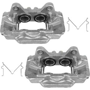 Autoround Front Disc Brake Caliper Assembly with Bracket fit for Toyota 4Runner, Lexus GX470 2003 2004 2005 2006 2007 2008 2009, 192766 192767 Front Driver and Passenger Side