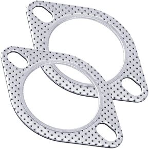 PAGOW 2pcs 2.5" ID Bolt Exhaust Gasket Heavy Duty Connection Accessories for Turbo Downpipe