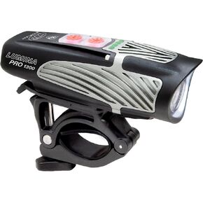 NiteRider Lumina Pro 1300 w/NiteLink Rechargeable MTB Road Commuter Bike Light Powerful Lumens Water Resistant Bicycle Headlight LED Front Light Easy to Install Cycling Safety