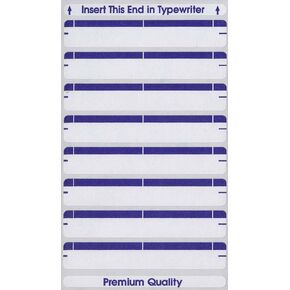 ملصقات مجلد ملفات أرجوانية من ماكو، 9/16 × 3-7/16 بوصة، 248 لكل صندوق (FF-L10) in Kuwait