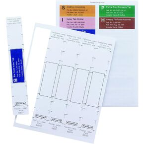 Smead Viewables Pocket Label Pulls, Paper/Poly Laminate, 45 Per Pack (68001)