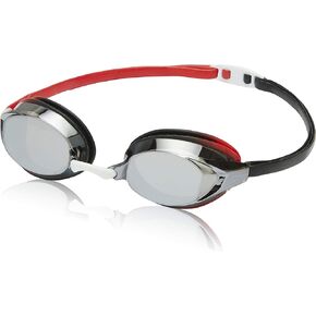 Speedo unisex-adult Swim Goggles Vanquisher Extended ViewGoggles