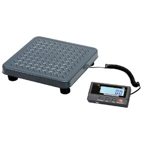 MVS2 Heavy Duty Shipping Postal Scale, Lb/Kg Switchable, Capacity 440lb x 0.2lb / 200kg x 0.1kg Readability, Battery Operated, Power Adapter Included, Portable Scale for Warehouse