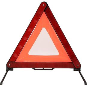 Triangular Road Safety Reflectors, Foldable Triple Warning Triangle Emergency Warning Triangle Reflector Safety Triangle Sign Vehicle Safety Parking Sign